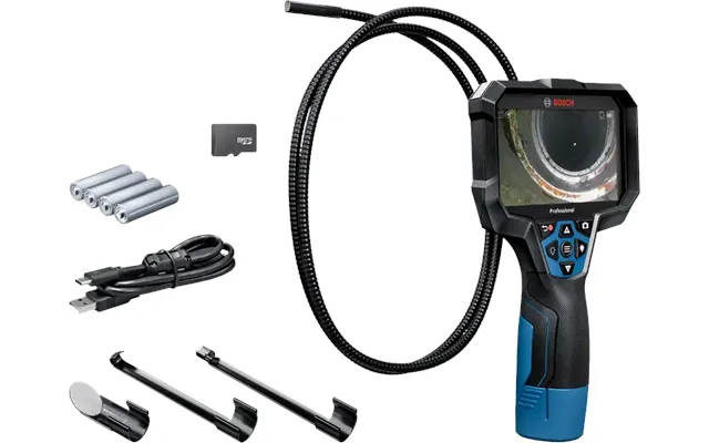 Bosch Gic 12v-5-27 C Professional Industriel Inspektionskamera 8,3 Mm Fleksibel Overholdelsesprobe Ip67 - Ip54