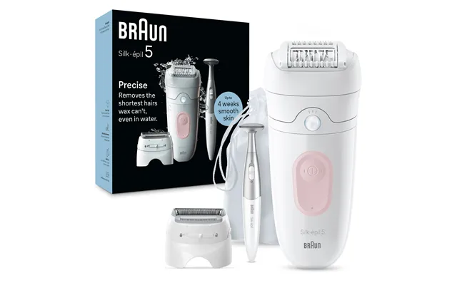 Braun Silk-épil 5 Se5-230 Epilator Hvid Pink