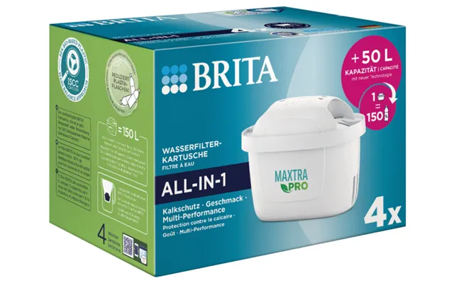 Brita Maxtra Pro All-in-1 Vandfilterpatron 4 Stk.