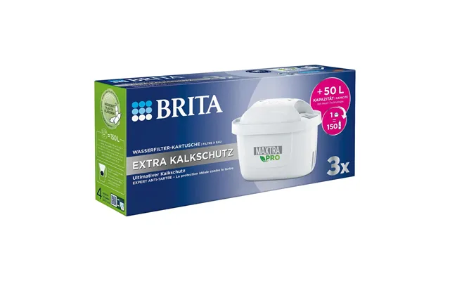 Brita Maxtra Pro Ekstra Kalkbeskyttelse - 3 Pakke