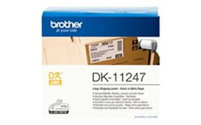 Brother Dk-11247 Etiketter 103 X 164 Mm 180etikette R