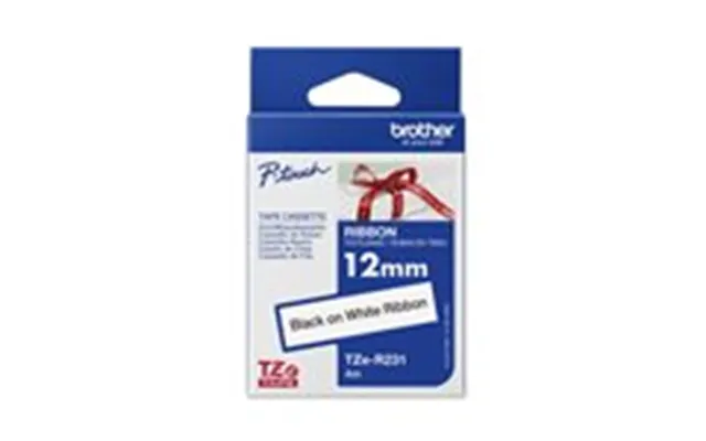 Brother Tze R231 Båndtape 1,2 Cm X 4 M 1kassette R