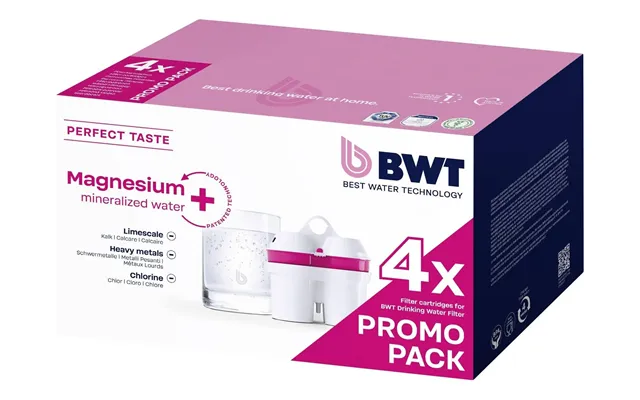Bwt 125681749 Vandfilterpatron Med Magnesium - 4 Stk.