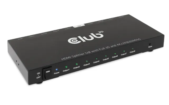 Club 3d Csv-1383 Hdmi 2.0 Splitter 8 Porte