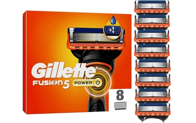 Gillette Fusion5 Power Barberblade - 8 Stk.