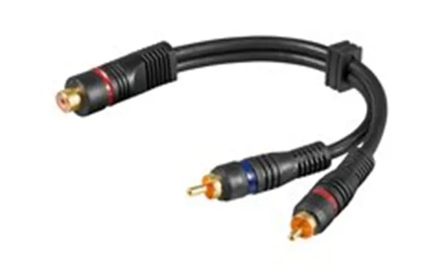 Goobay Lydsplitter 20cm Sort