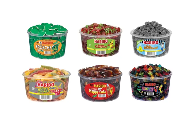 Haribo - Blandet Slik Kasse