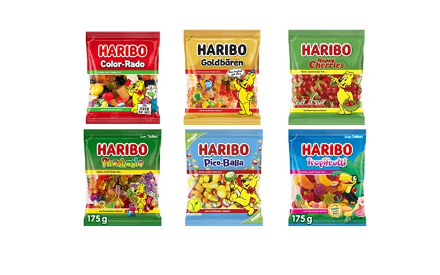 Haribo - Blandet Slik Poser