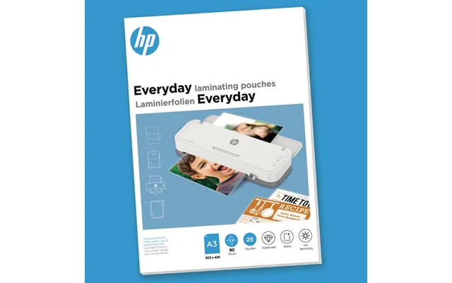 Hp Everyday Lamineringslommer A3 80 Micron X25 Pcs