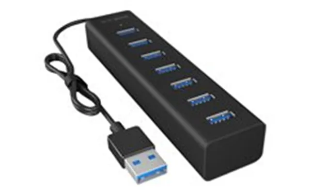 Icy Box Ib-hub1700-u3 Sort
