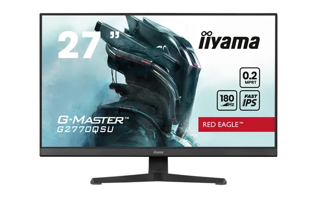 Iiyama G-master Red Eagle G2770qsu-b6 27 2560 X 1440 2k Hdmi Displayport 180hz