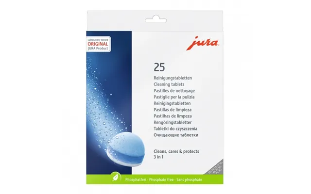Jura 3-fase Rensepiller 25 Stk