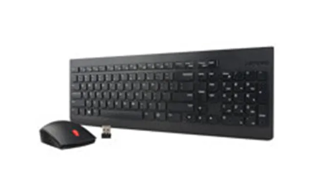 Lenovo Essential Wireless Combo Sæt Med Mus Og Tastatur Trådløs Nordisk