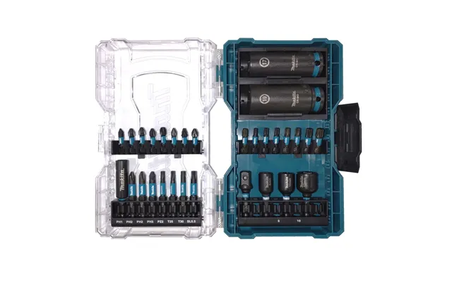 Makita E-22903 Impact Black Slagtoppe Og Bitssæt 30-dele