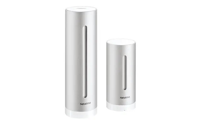 Netatmo Home Vejrstation Trådløs Indendørs Udendørs Grå Aluminium