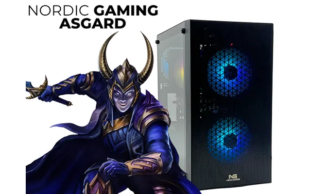 Nordic Gaming Asgard Loke V7 Gaming Pc I5 16gb Rtx 5060 Ti 1tb