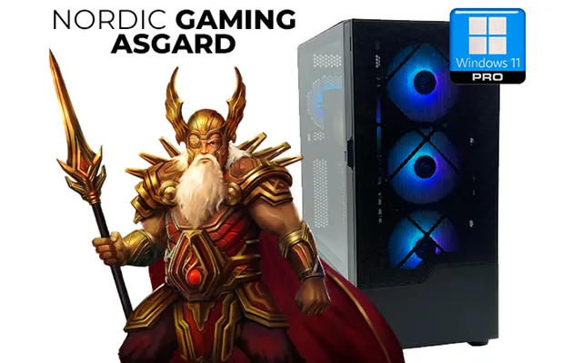 Nordic Gaming Asgard Odin V4 Gaming Pc Ryzen 7 9800x3d 32gb Rtx 5080 2tb W11p