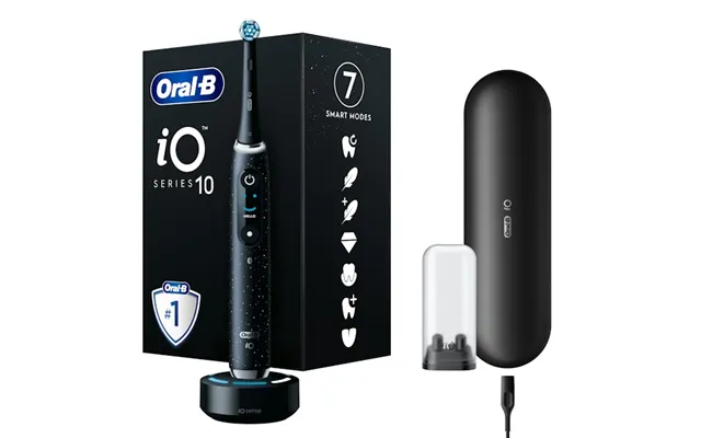 Oral-b Io Series 10 Elektrisk Tandbørste Sort