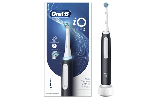 Oral-b Io Series 3 Elektrisk Tandbørste Matt Black