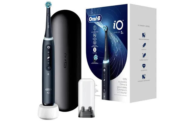 Oral-b Io Series 5 Elektrisk Tandbørste Matt Sort