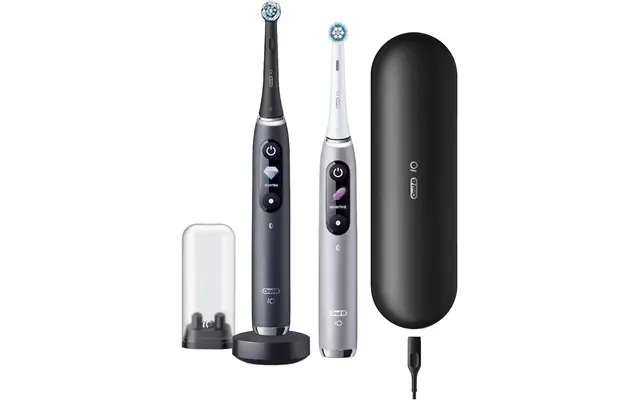 Oral-b Io Series 9 Duo Elektrisk Tandbørste Black Rose