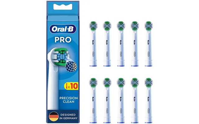 Oral-b Precision Clean Børstehoveder Hvid - 10 Stk.