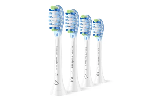 Philips Sonicare C3 Premium Plaque Defence Hx9044 Ekstra Tandbørstehoved 4 Hvid