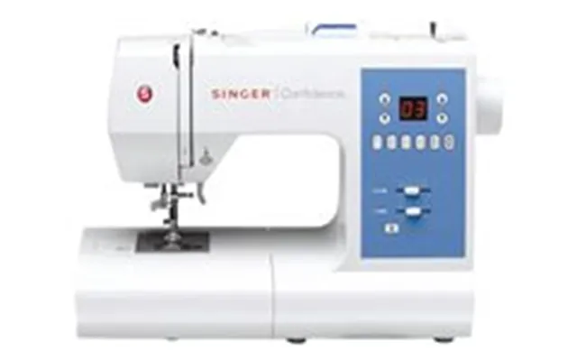 Singer Confidence 7465 Symaskine Blå Hvid