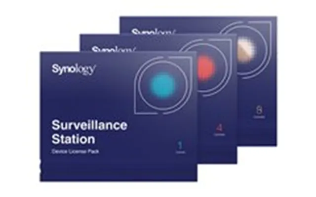 Synology Surveillance Device License Pack Sikkerhedsprogrammer 1 Kamera