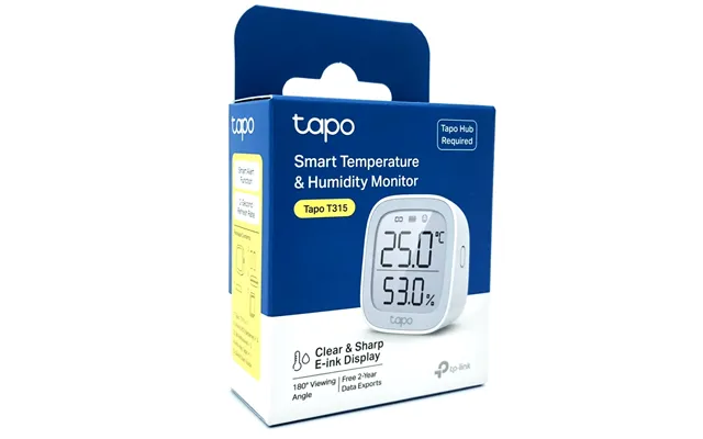 Tapo T315 Temperatur- Og Fugtighedsssensor Hvid