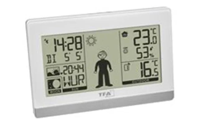 Tfa Weather Boy Vejrstation Indendørs Udendørs Hvid