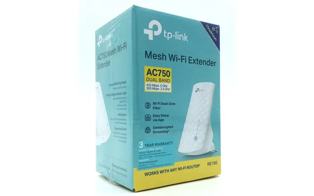 Tp-link Re190 Wifi-rækkeviddeforlænger Ekstern