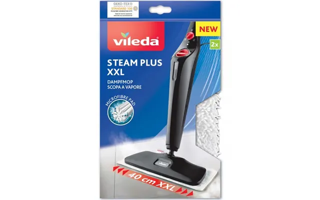 Vileda 161717 Steam Plus 3.0 Mikrofiber Moppeklude - 2 Stk.