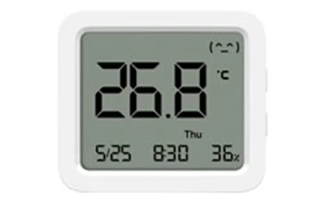 Xiaomi Smart Temperature And Humidity Monitor 3 Temperatur- Og Fugtighedsssensor Hvid