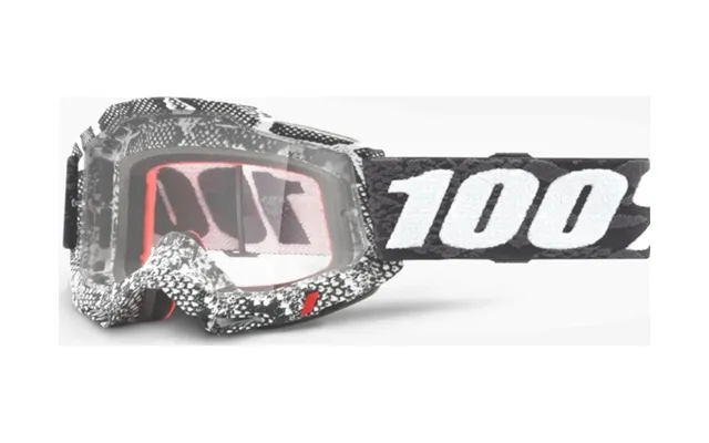 100% Briller 100% Accuri 2 Cobra Linse Transparent Anti-fog - Lt 88%-92% Ny
