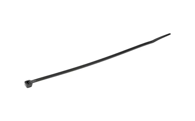 100 Pack 8 Cable Ties -black Nylon Zip Tie Wraps Ul Taa
