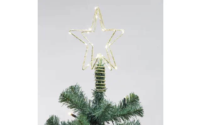 3d Julestjerne M Led Lys Og Connector Til Nordic Winter Juletræ 25 X 19 X 19 Cm 780-085
