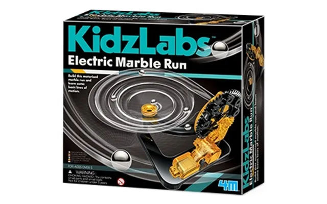 4m Electric Marble Run - Marmorløb