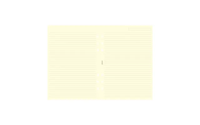 A5 Noteark Linjeret Créme