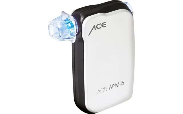 Ace Afm-5 Alkoholtester Hvid 0 Til 4 Visning Via Smartphone