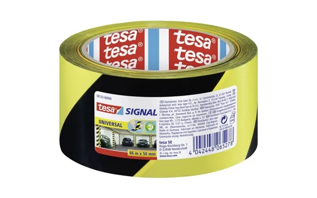 Advarselstape Tesa Signal Universal - 50 Mm X 66 M