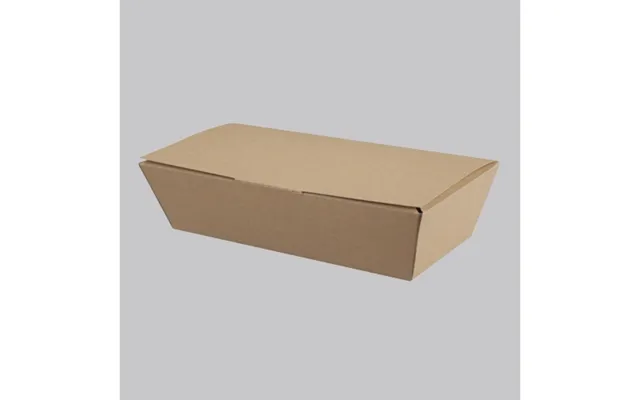 Æske 1550 Ml 250 220x125 95x60 Mm Kraft Brun,150 Stk Krt