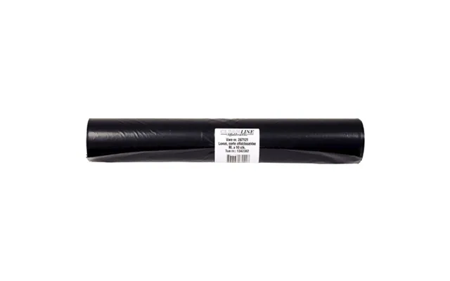 Affaldssække, 53 M, 700 X 1100 Mm Genanvendt Ldpe, Sort, 100 L Rulle A 10 Poser - 10 Stk