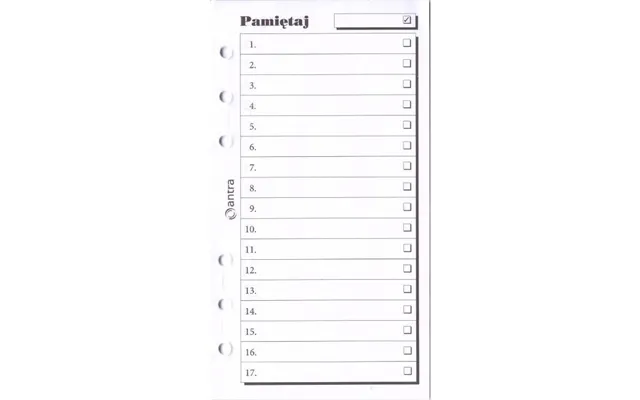 Antra Organizer Insert St Remember Antra