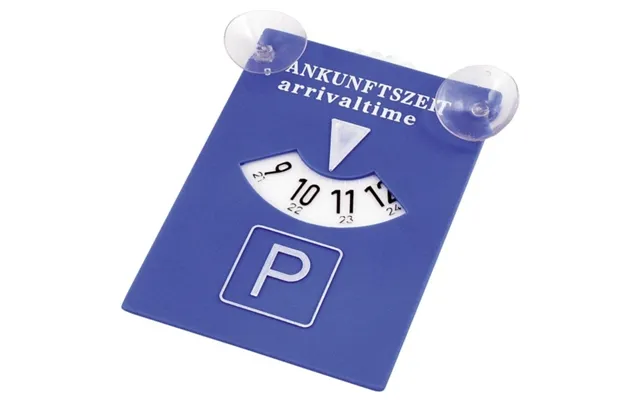 Apa 30102 Parkeringsskive 11 Cm X 15 Cm Med Sugekop