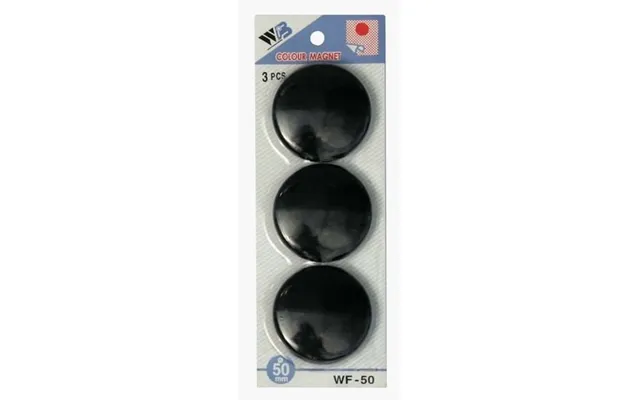 Argo Magnet 50mm 3 Dele - Sort 607101
