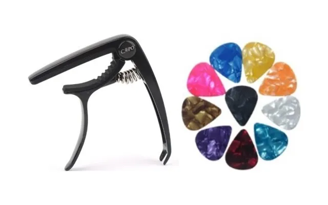 Atl Ag852a Universel Kapodaster Til Guitar - Sort