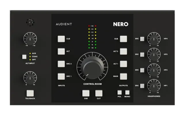 Audient Nero - Controller Til Studiemonitor-lyd