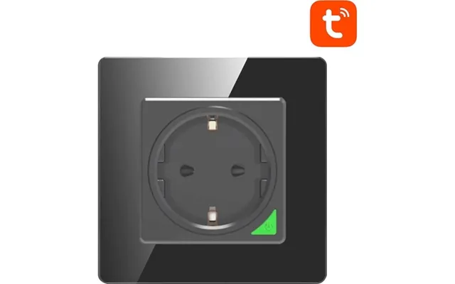 Avatto Inteligentne Gniazdo Cienne Wifi N-wot10-eu-b Tuya Sort