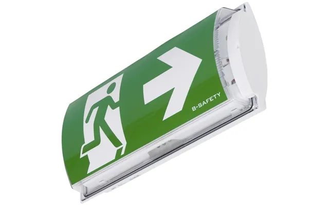 B-safety Br561030 Led Nødbelysning Til Flugtveje Vægmontering Udgang - Flugtvej